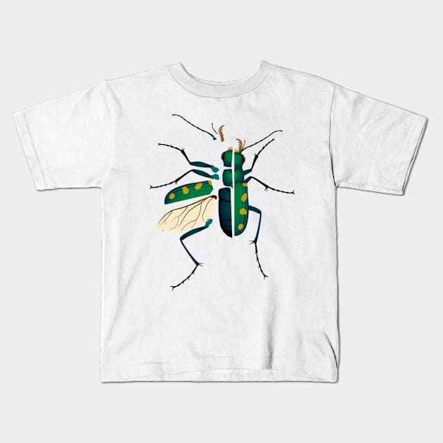 insect anatomic Kids T-Shirt by NerdsbyLeo